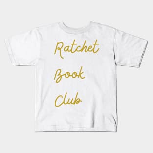 Ratchet Book Club Logo 3 Kids T-Shirt